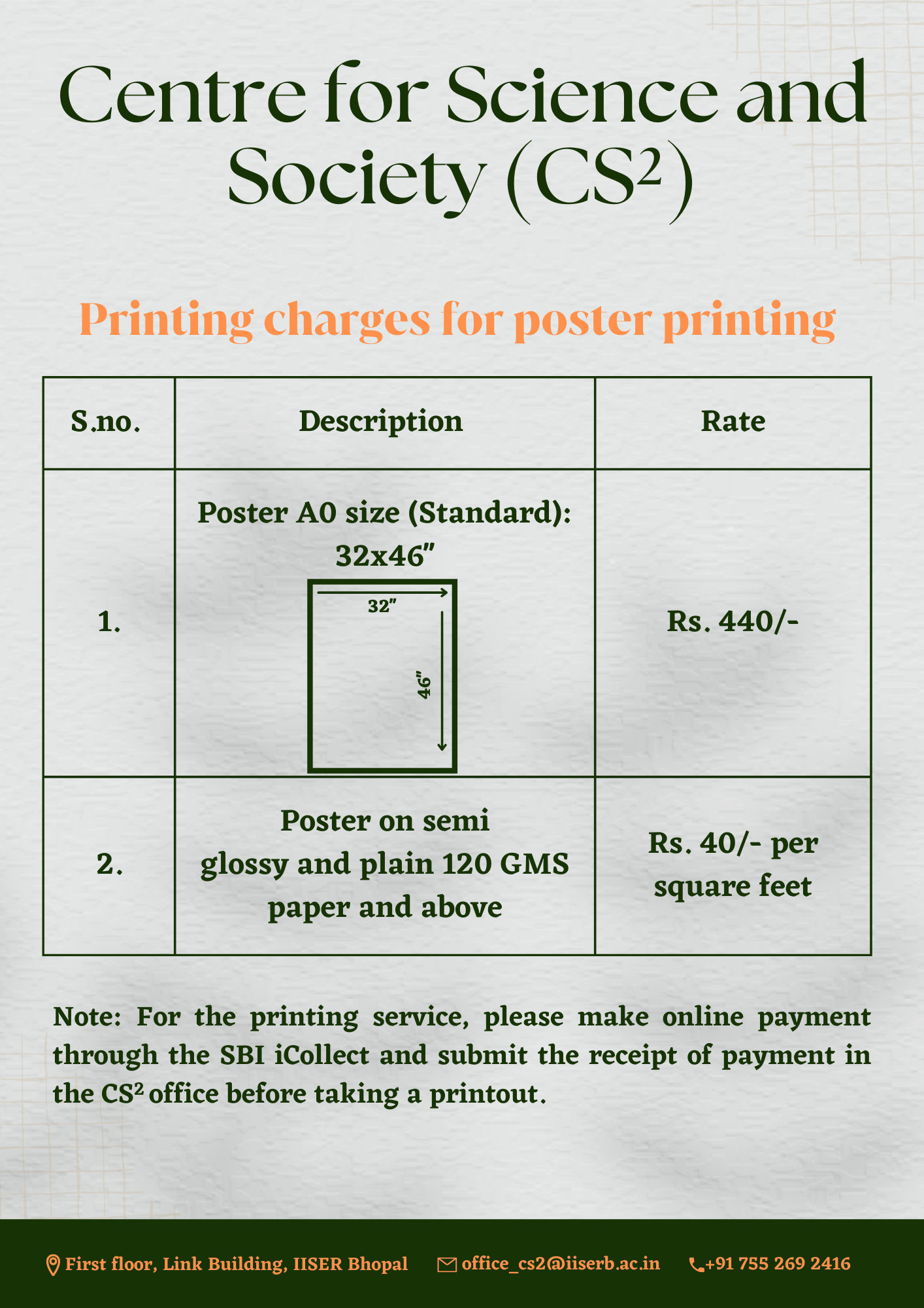 Poster Printing